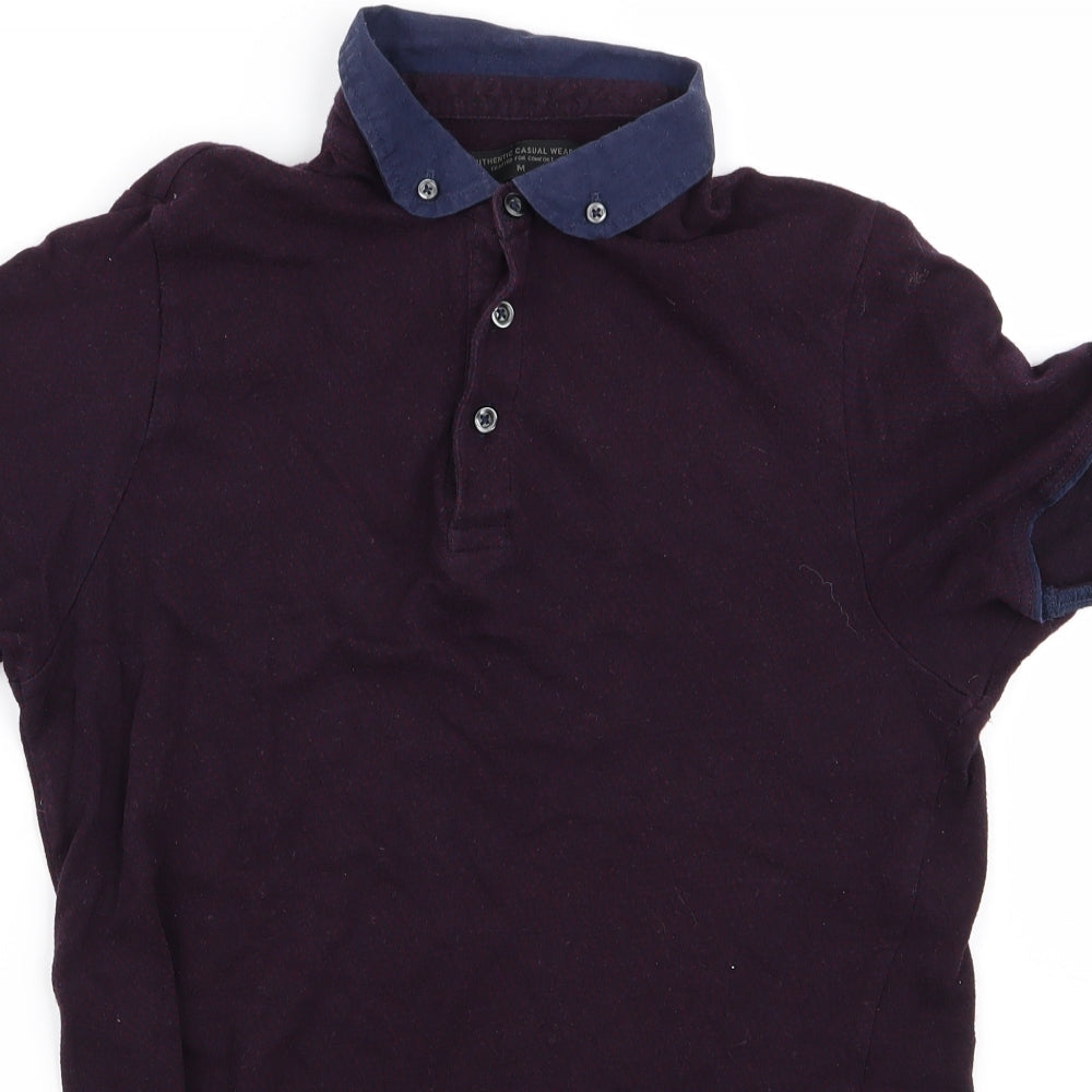 Preworn Mens Red    Polo Size M