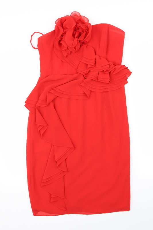 Coast Womens Red   A-Line  Size 10