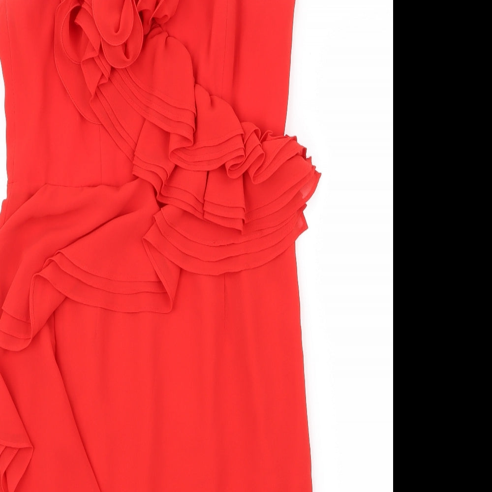 Coast Womens Red   A-Line  Size 10