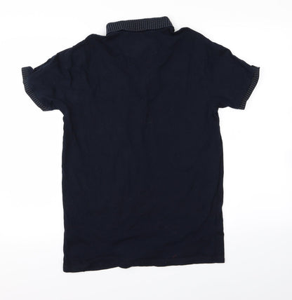 Preworn Mens Blue  Corduroy  Polo Size M