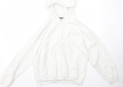 PRETTYLITTLETHING Womens White   Pullover Jumper Size S