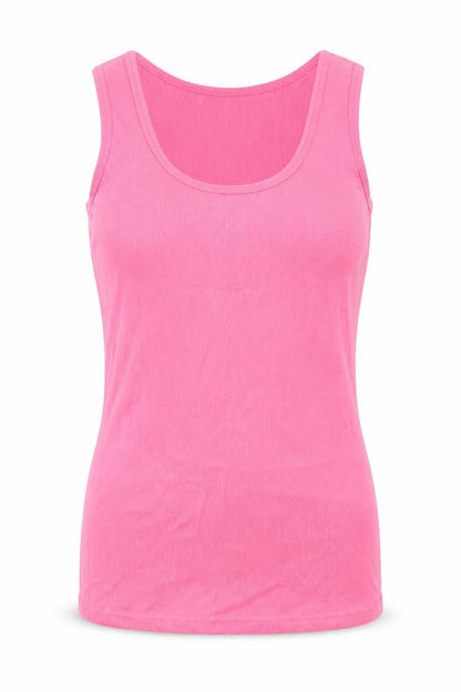 Womens UK Size 8 Topshop Pink Basic T-Shirt