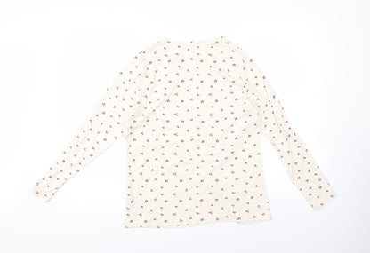 Mens UK Size 16 m&s White  Button-Up Long Sleeve Casual Shirt