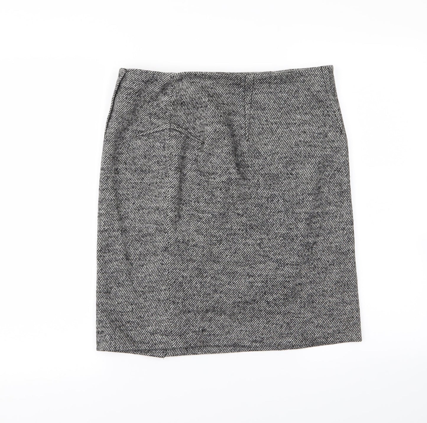 Apostrophe Womens Grey   Straight & Pencil Skirt Size 40