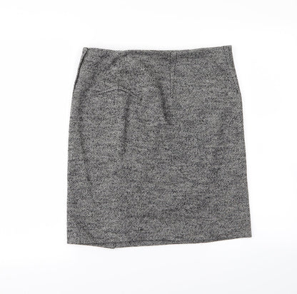 Apostrophe Womens Grey   Straight & Pencil Skirt Size 40