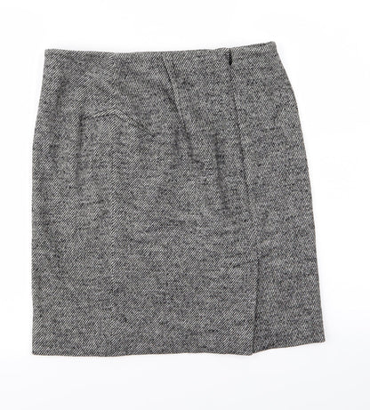 Apostrophe Womens Grey   Straight & Pencil Skirt Size 40