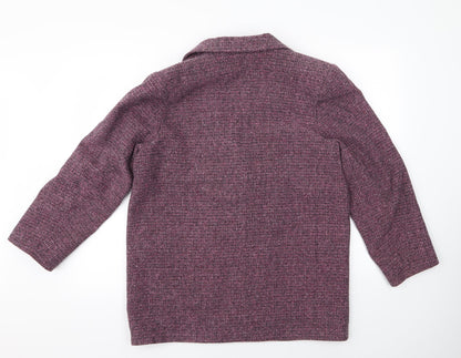 Nightingales Womens Pink   Overcoat Coat Size 14