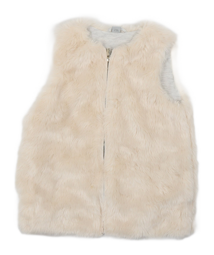 Tu Girls White   Gilet Jacket