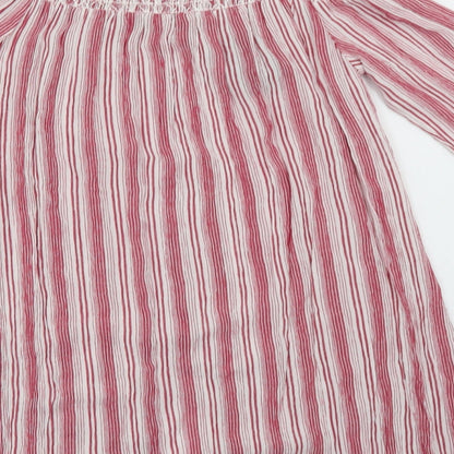 Womens UK Size 8 NEXT Red Basic Blouse