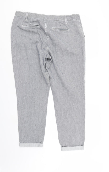 Womens UK Size 14 NEXT Regular Fit  Blue Trousers