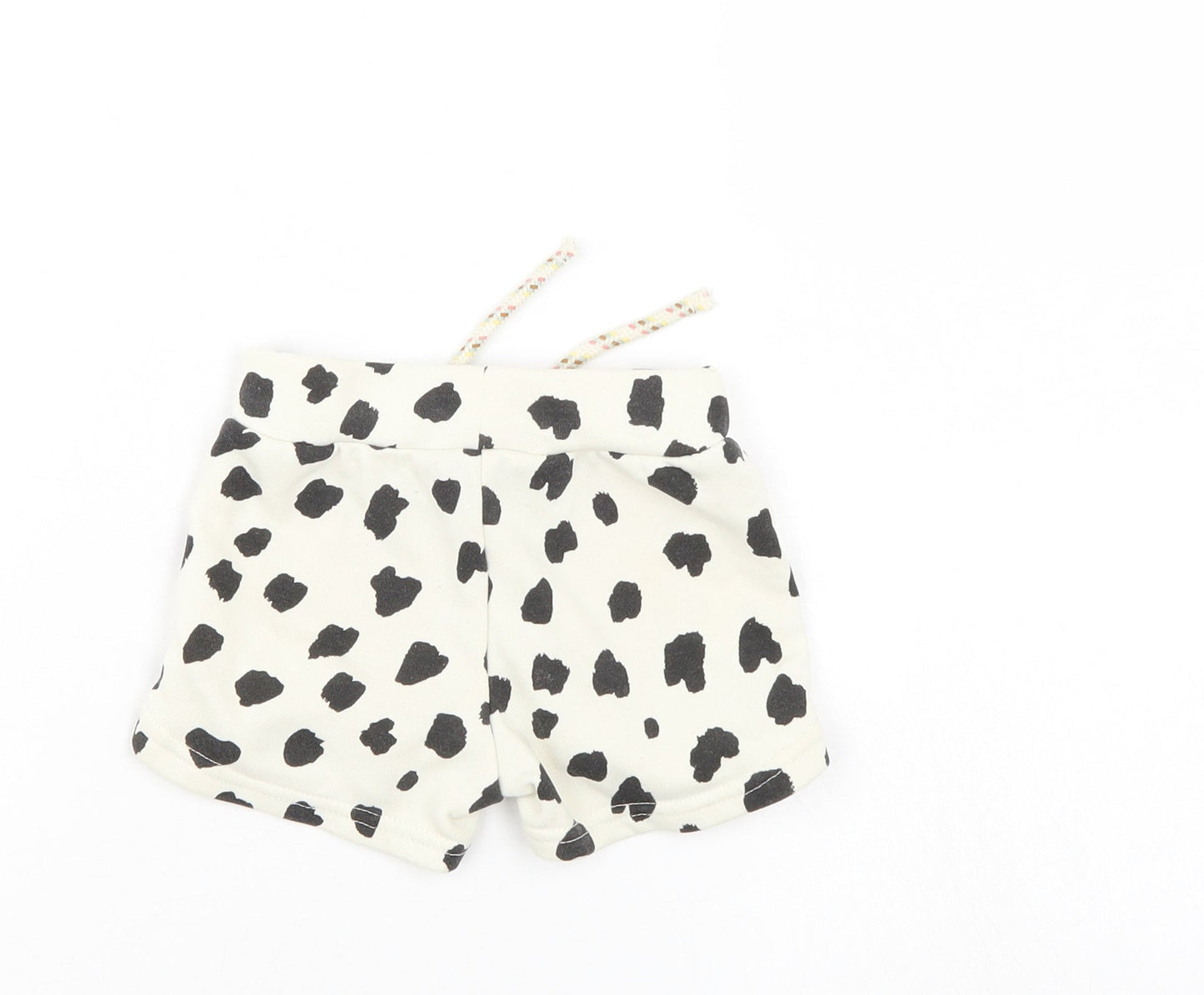Primark Girls White Polka Dot  Cropped Trousers Size 3-6 Months  - Shorts