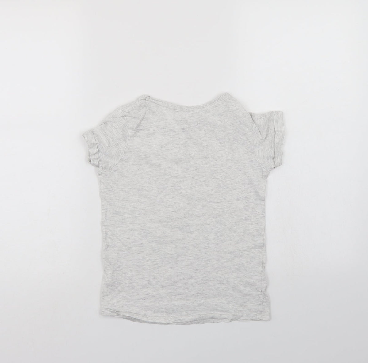 Primark Girls Grey   Basic T-Shirt Size 8-9 Years