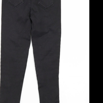 Denim & Co. Girls Black   Jegging Jeans Size 9-10 Years