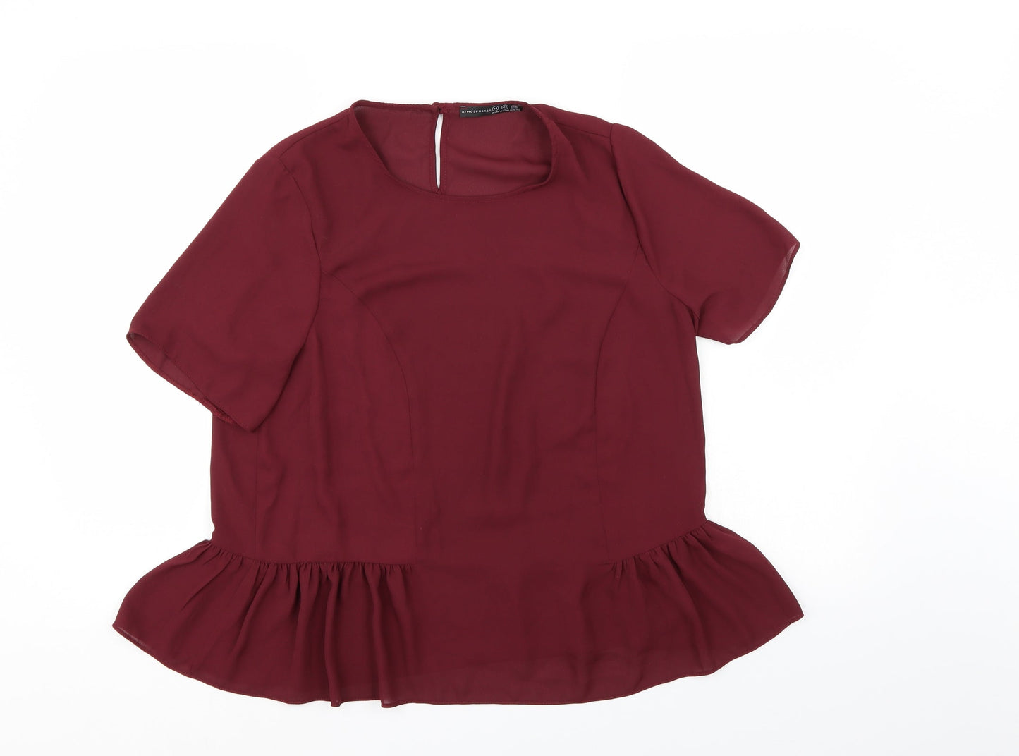 Atmosphere Womens Purple   Basic Blouse Size 14