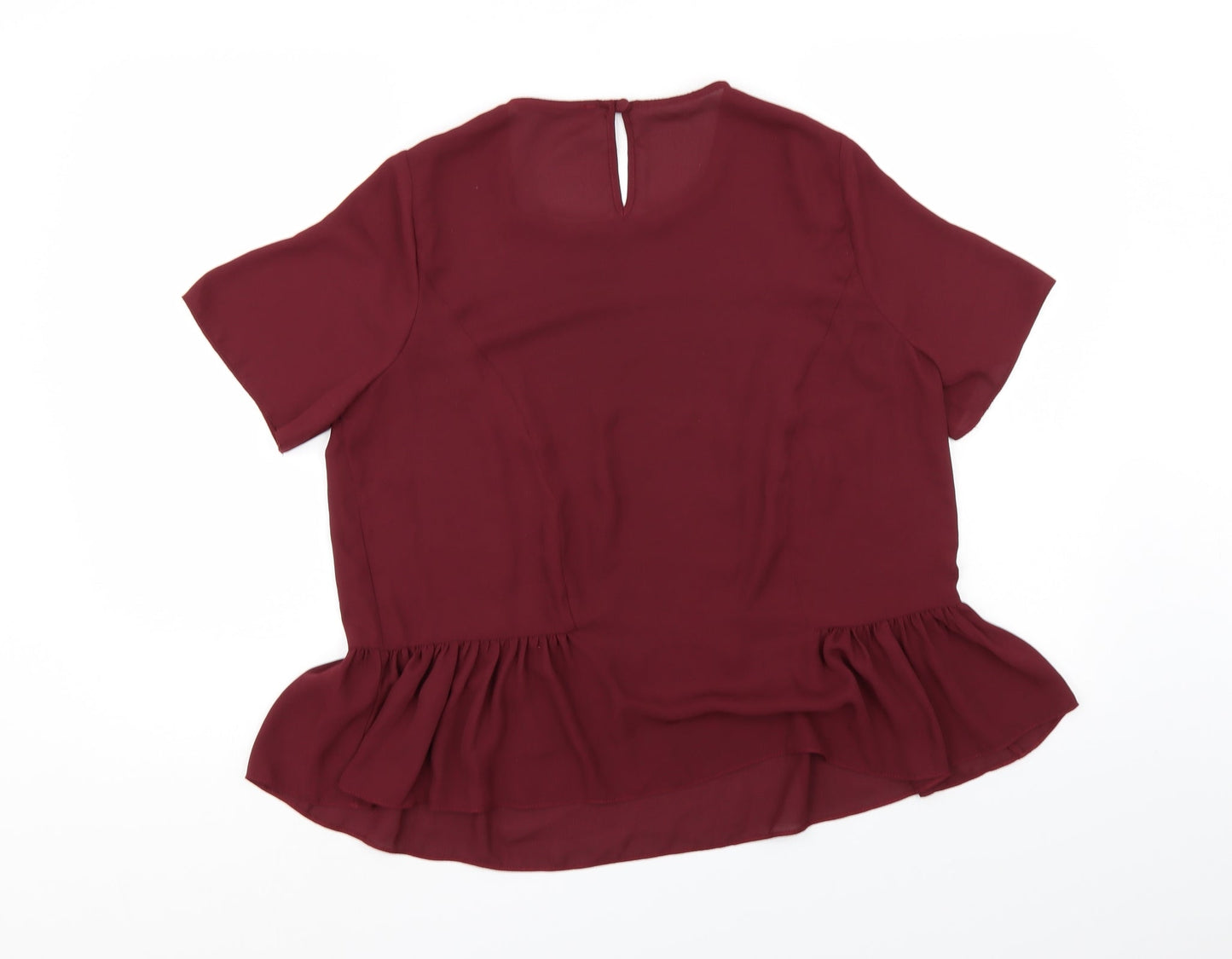 Atmosphere Womens Purple   Basic Blouse Size 14