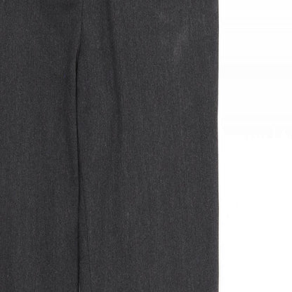 M&S Womens Grey   Trousers  Size 8 L28 in
