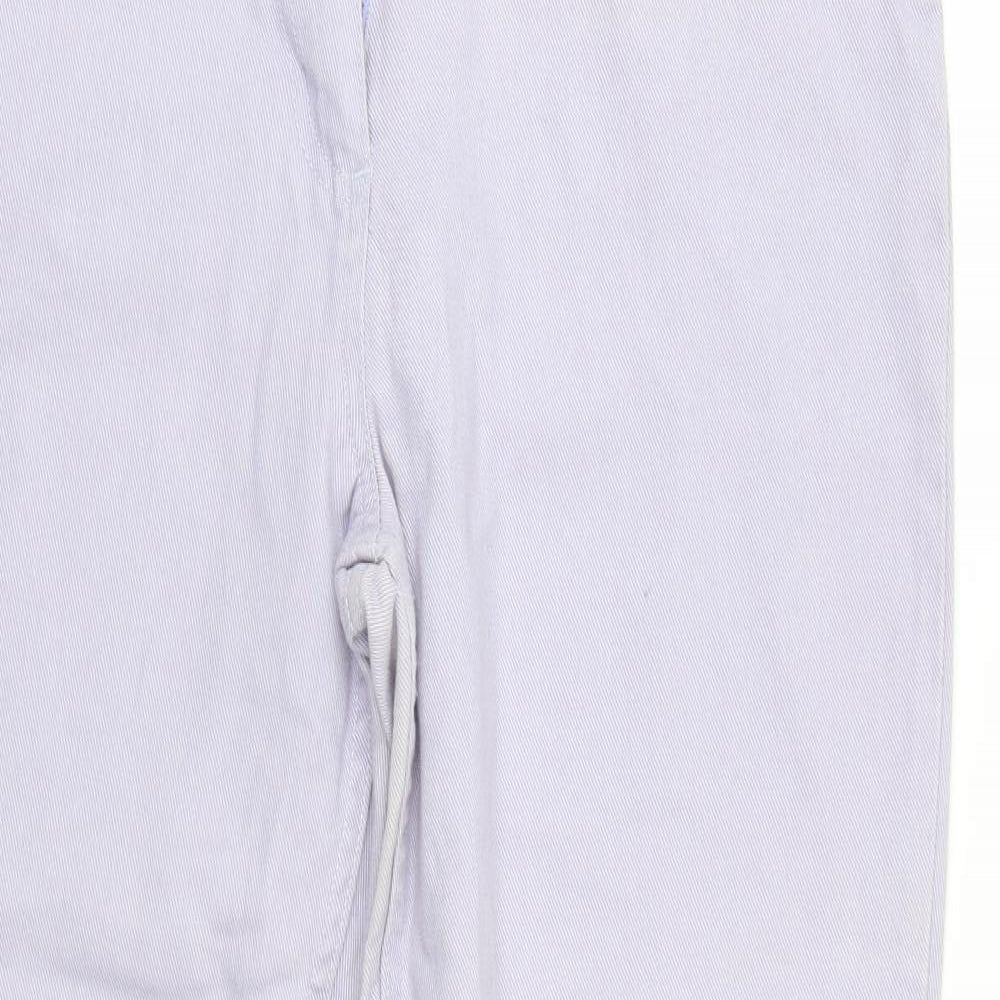 Brooker Womens Purple  Denim Straight Jeans Size 16 L27 in