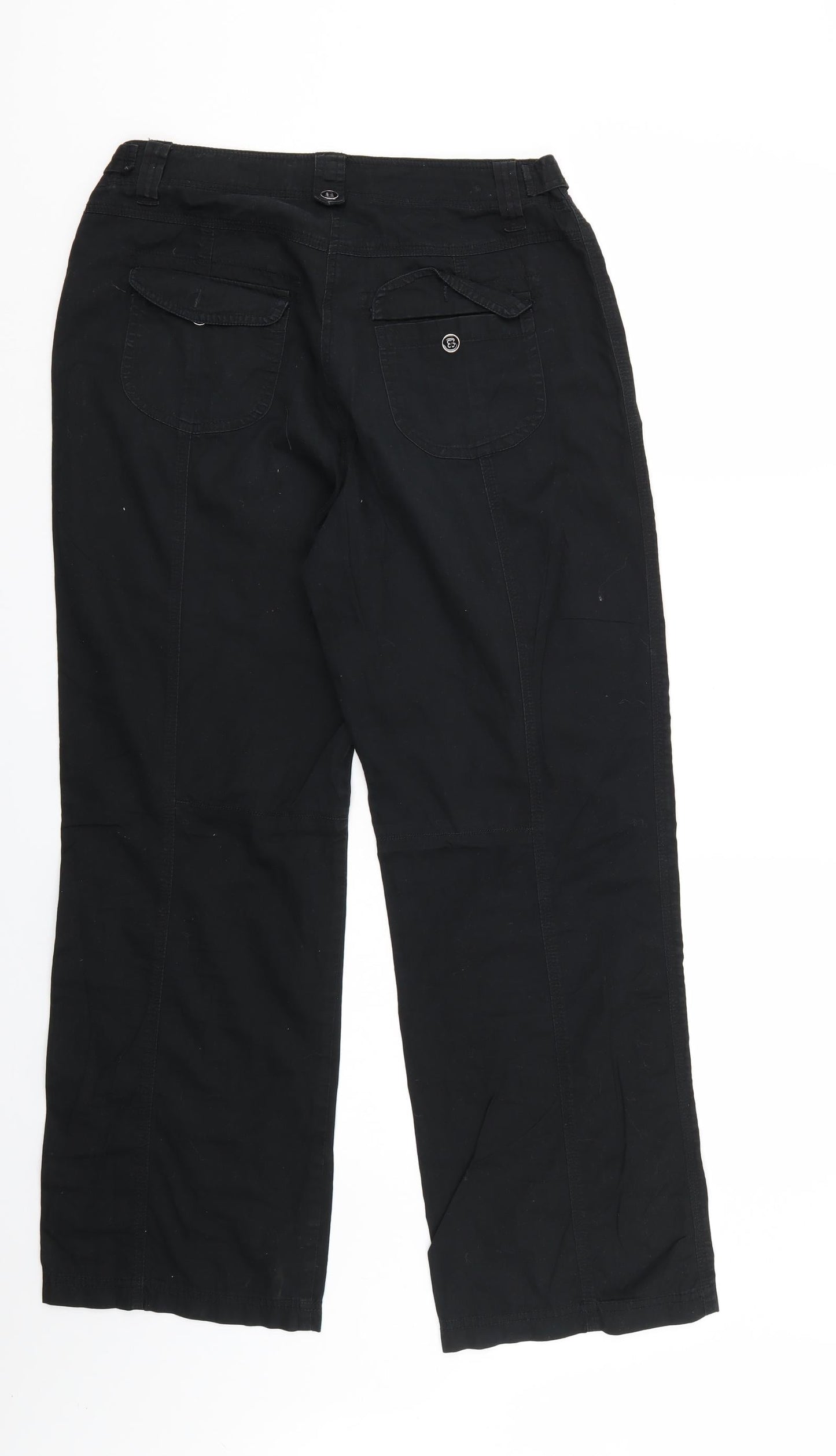 Vanilla sands Womens Black   Trousers  Size 12 L28 in