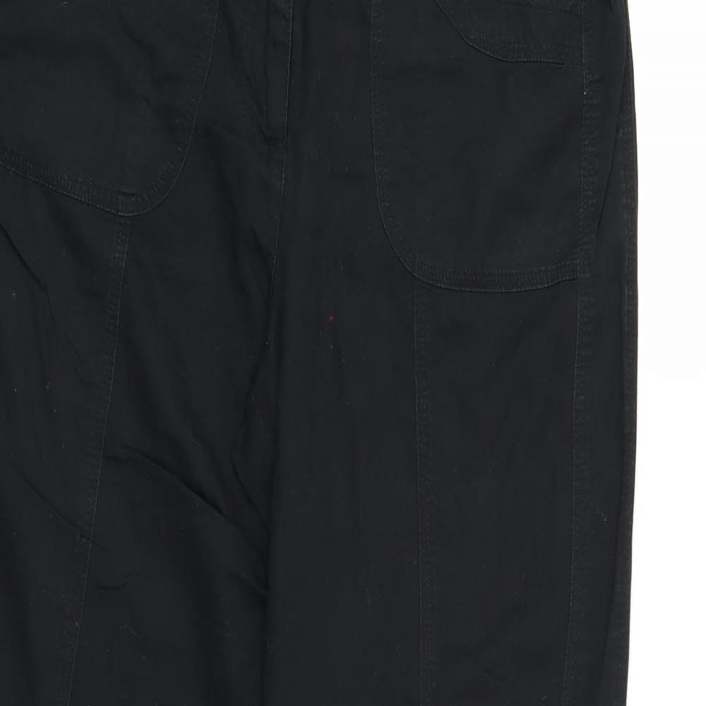 Vanilla sands Womens Black   Trousers  Size 12 L28 in