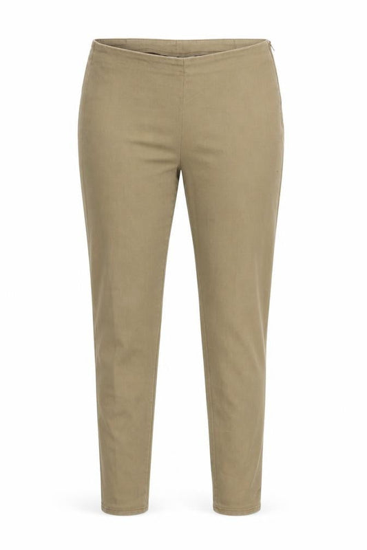 Womens UK Size 14 Divided Regular Fit  Brown Trousers