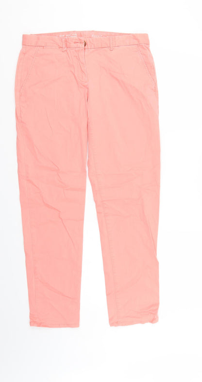 Gap Womens Pink  Denim Skinny Jeans Size 10 L28 in
