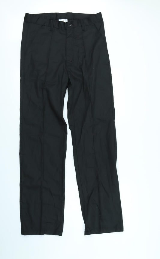 Preworn Mens Black   Trousers  Size 34 in L32 in