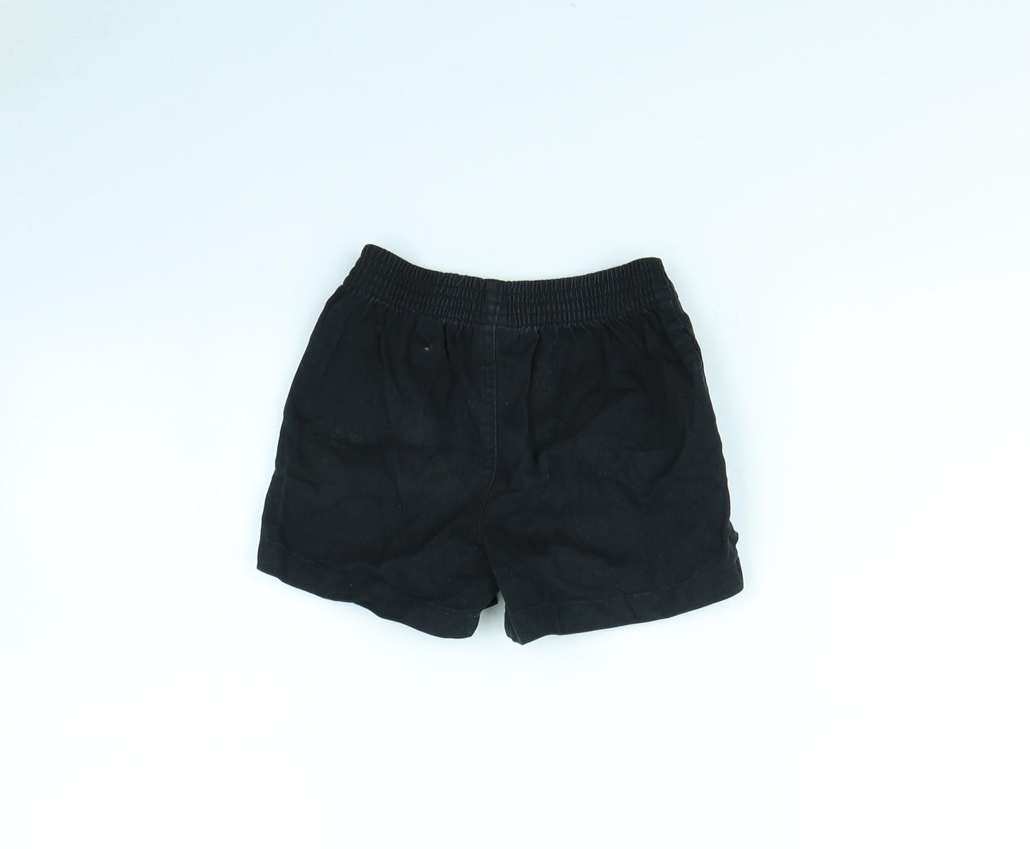 George Boys Black   Cargo Shorts Size 3 Years