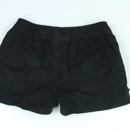George Boys Black   Cargo Shorts Size 3 Years