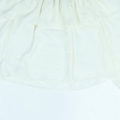 New Look Womens Ivory   Basic Blouse Size 8