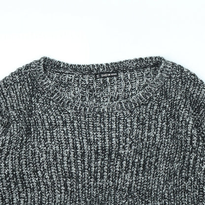 SheIn Womens Black   Pullover Jumper One Size