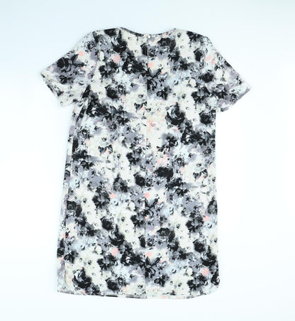 George Womens Black Colourblock  Mini  Size 10