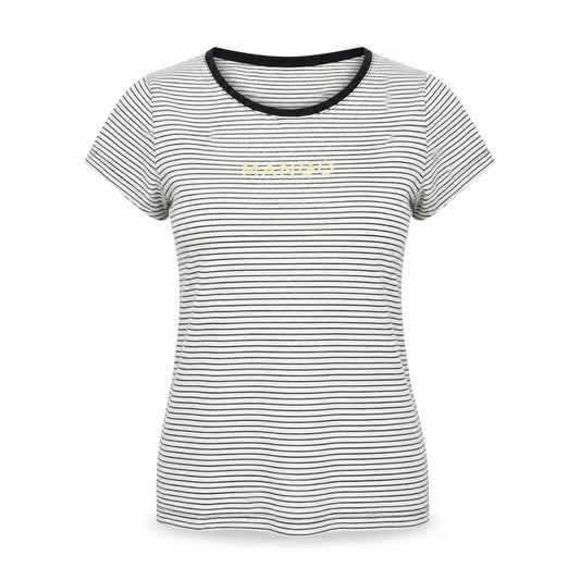Womens UK Size M Mango White Basic T-Shirt