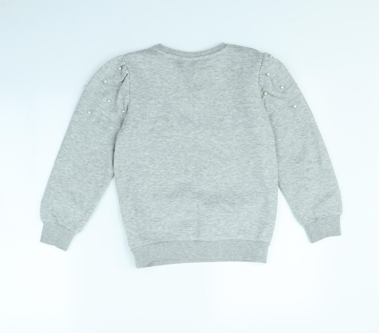 I Love Girlswear Girls Grey   Pullover Jumper Size 9 Years