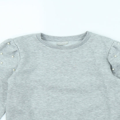 I Love Girlswear Girls Grey   Pullover Jumper Size 9 Years