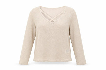 H&M Womens Beige   Pullover Jumper Size L