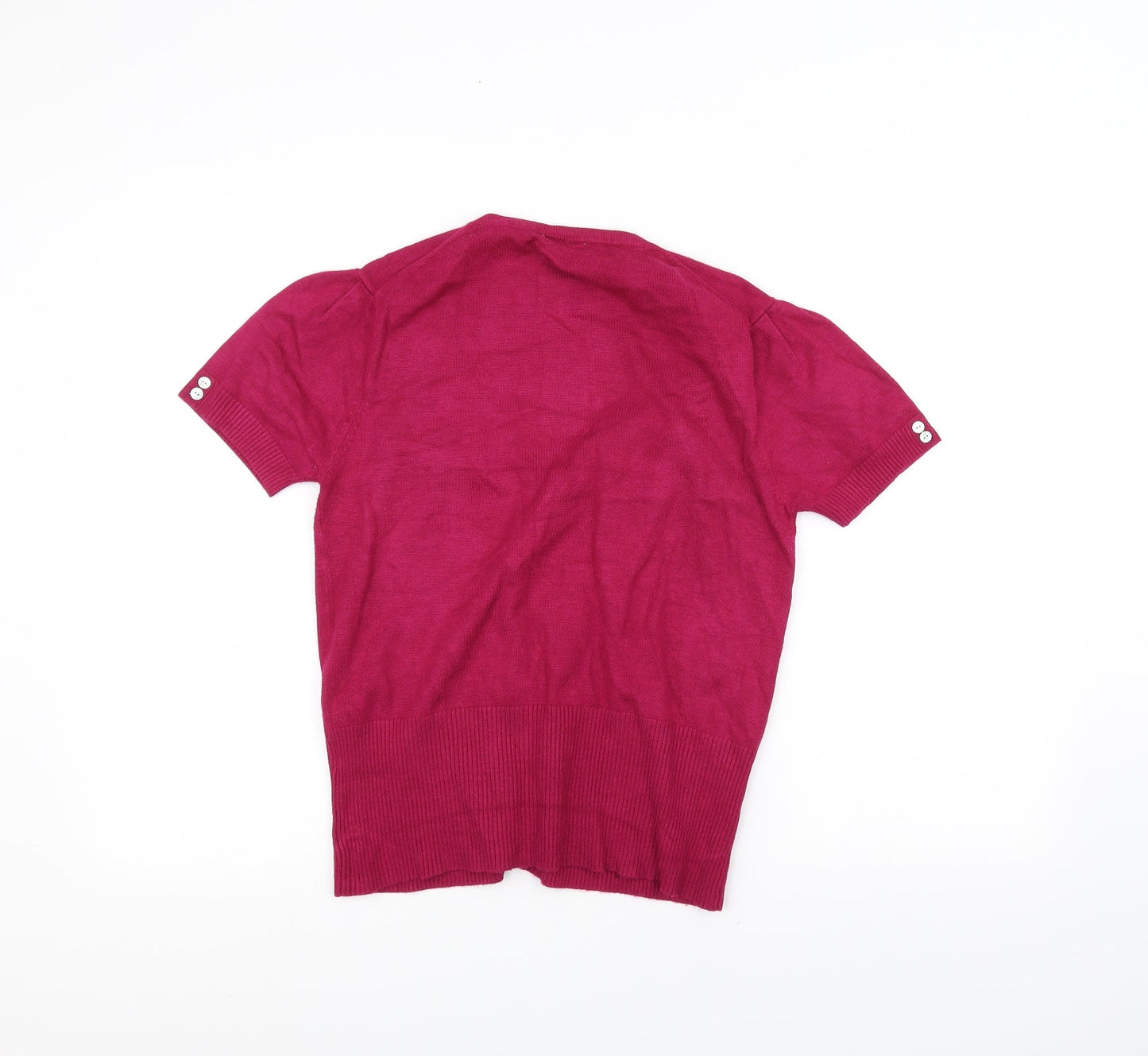John Lewis Womens Pink   Cardigan Jumper Size S