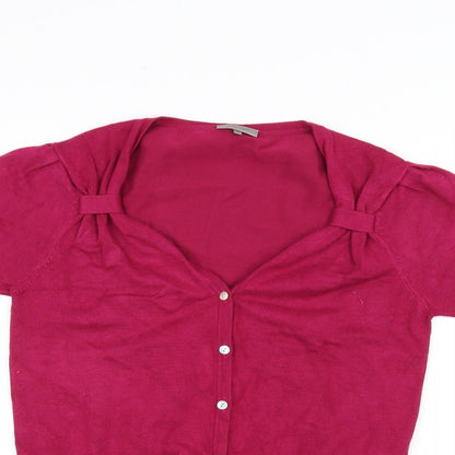John Lewis Womens Pink   Cardigan Jumper Size S