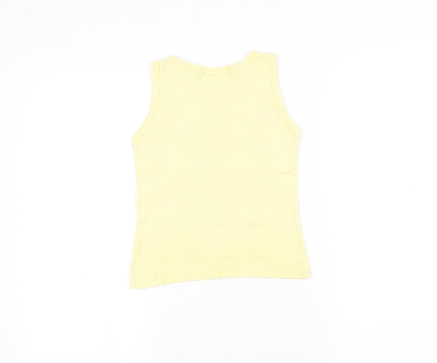 Disney Girls Yellow   Basic Tank Size 10 Years
