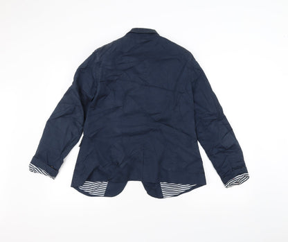 Quba & Co Womens Blue   Jacket  Size 10