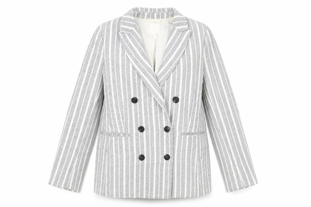 Womens UK Size 8 H&M Grey Jacket