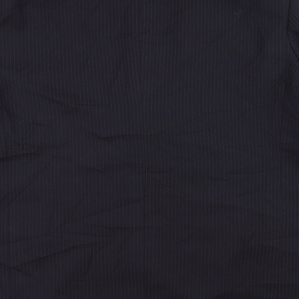 Mens UK Size 46 Marks and Spencer Regular Blue Suit Jacket