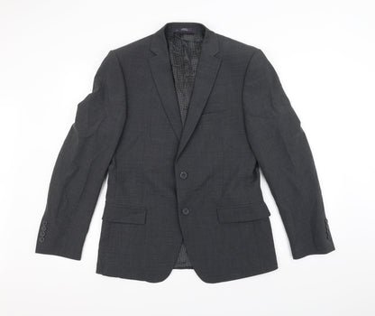 Mens UK Size 38 Marks and Spencer Regular Grey Suit Jacket