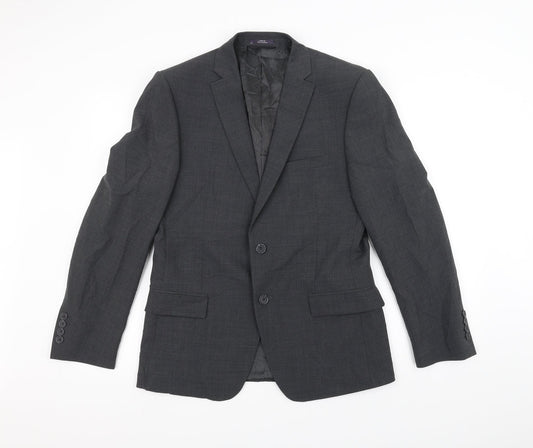 Mens UK Size 38 Marks and Spencer Regular Grey Suit Jacket