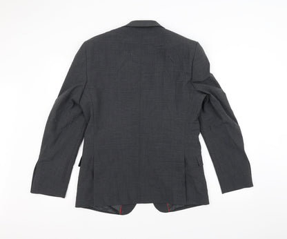 Mens UK Size 38 Marks and Spencer Regular Grey Suit Jacket