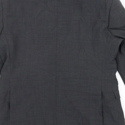 Mens UK Size 38 Marks and Spencer Regular Grey Suit Jacket