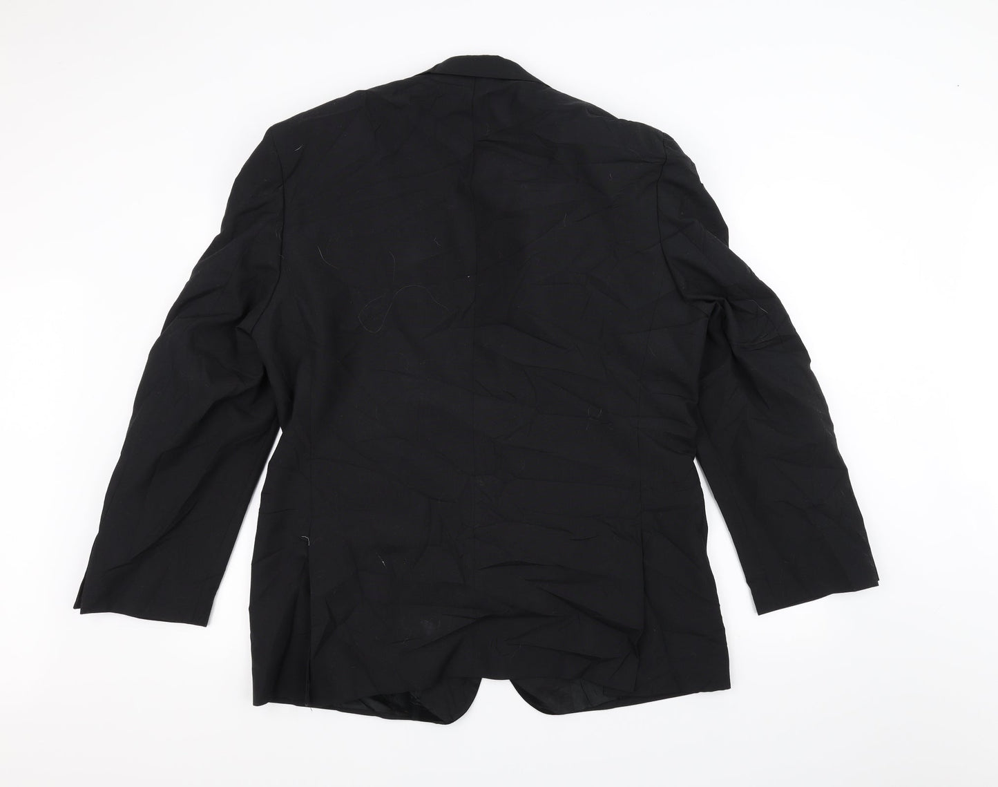 Mens UK Size 42 Burton Regular Black Suit Jacket