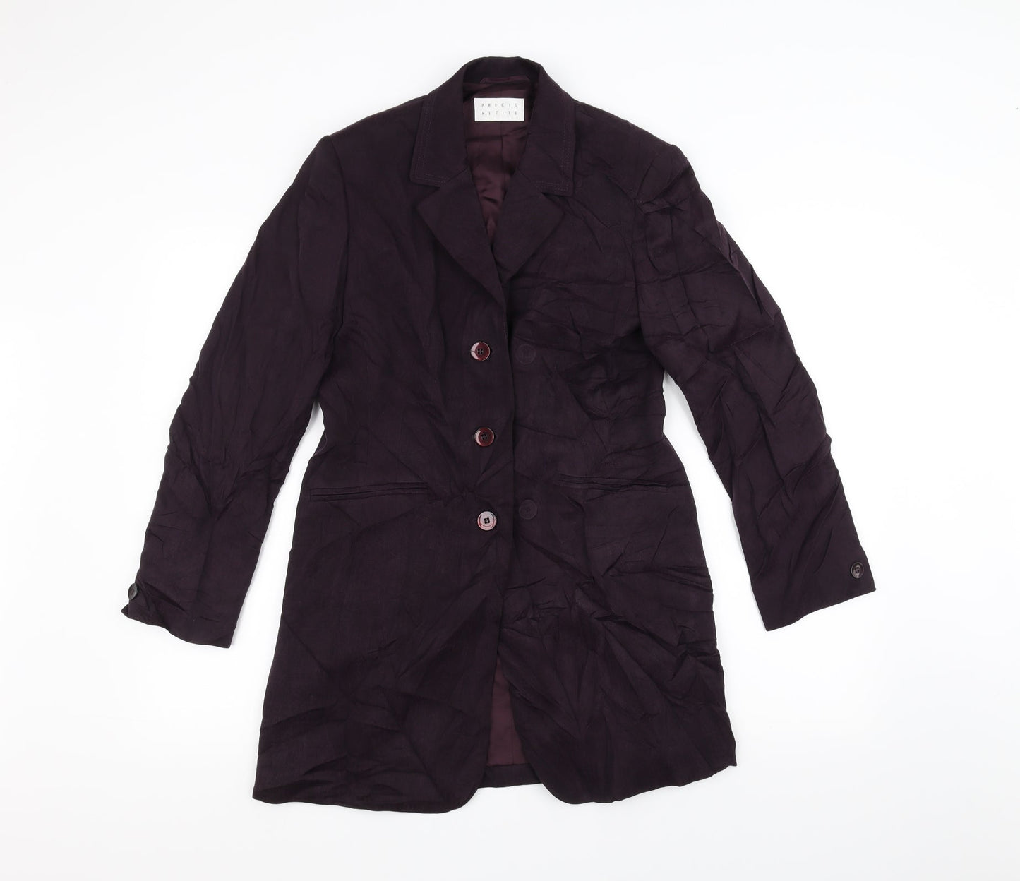 precise petite Womens Purple   Jacket  Size 10