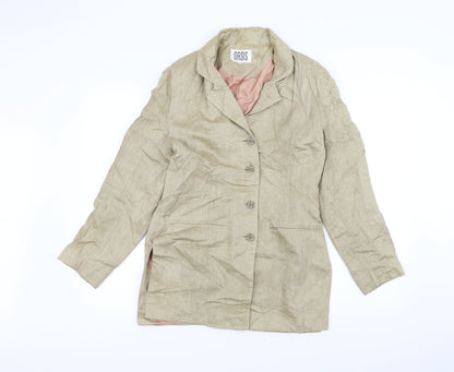 Womens UK Size 10 Oasis Brown Jacket