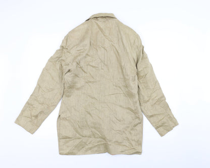 Womens UK Size 10 Oasis Brown Jacket
