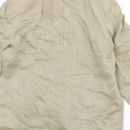 Womens UK Size 10 Oasis Brown Jacket